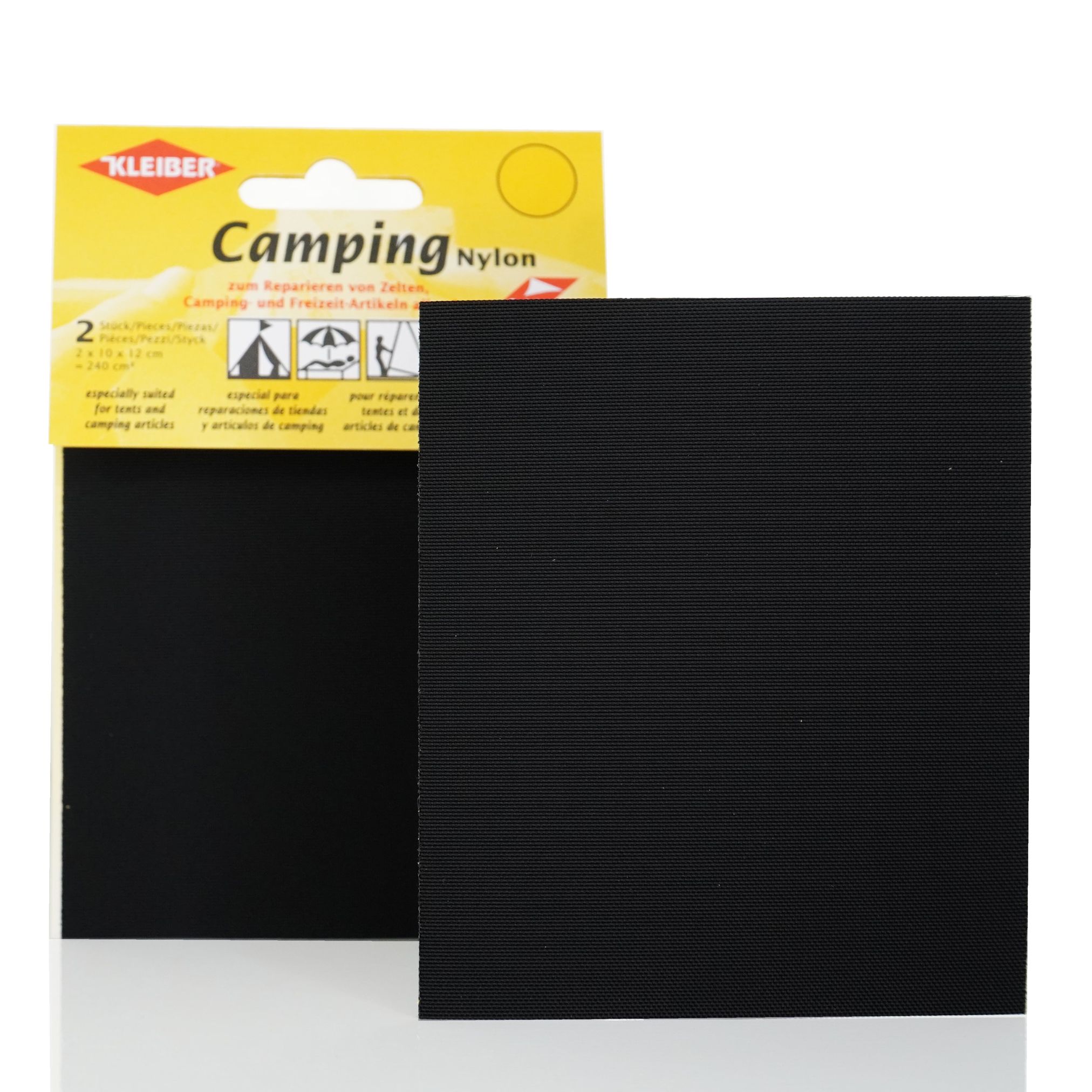 Canvas Style Self-Adhesive Waterproof Nylon Repair Patches