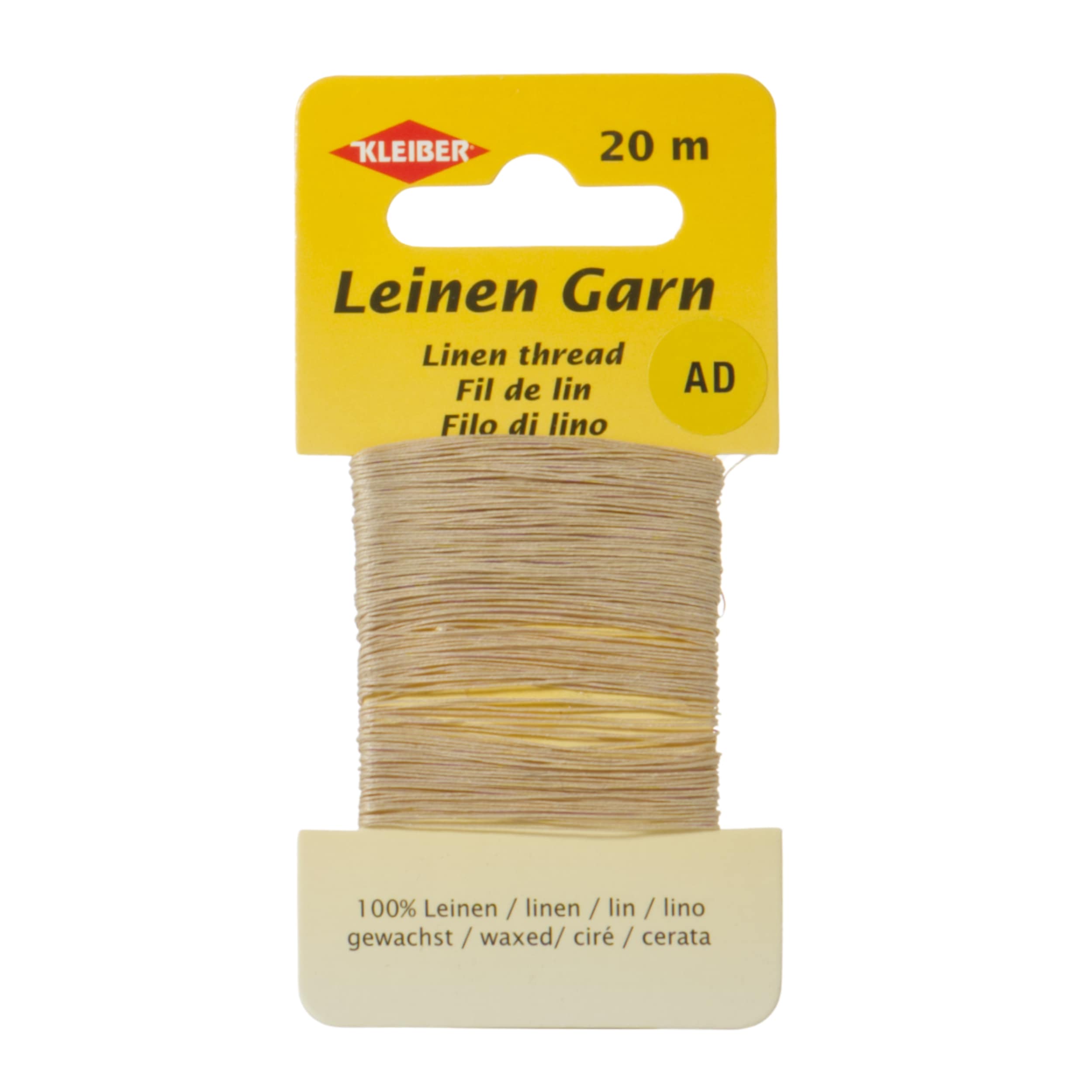 Beige Linen Thread 20m