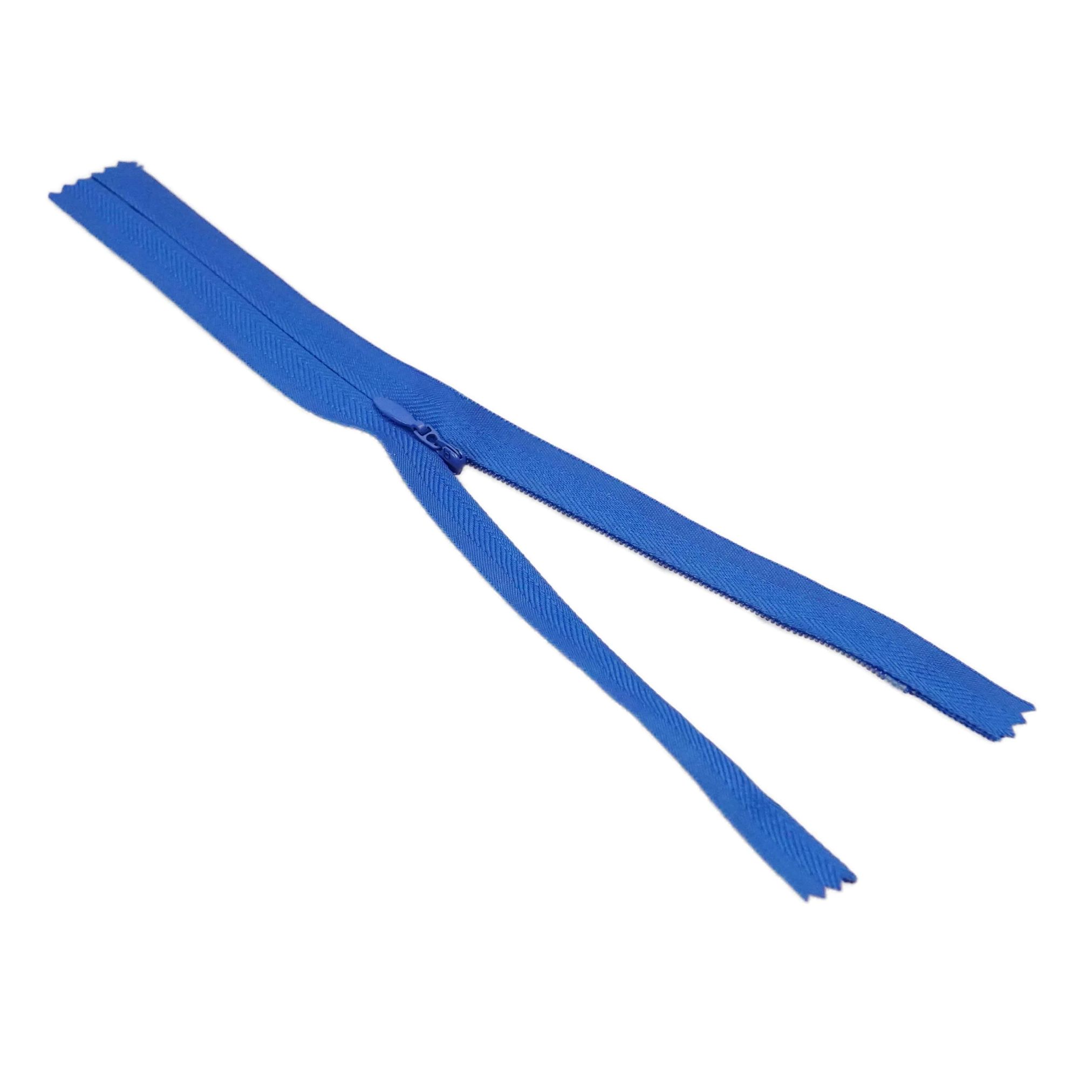 Trimz invisible/concealed zip royal blue