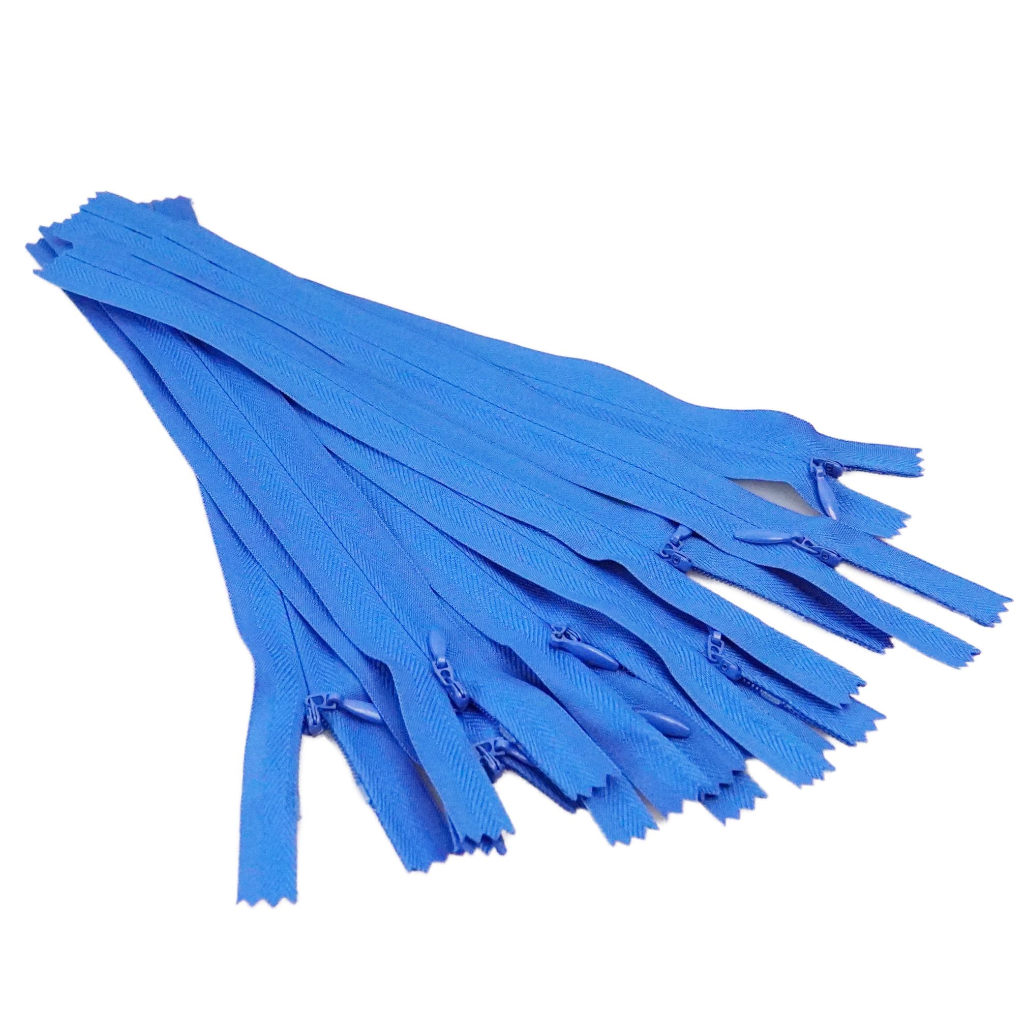 Trimz invisible/concealed zips royal blue