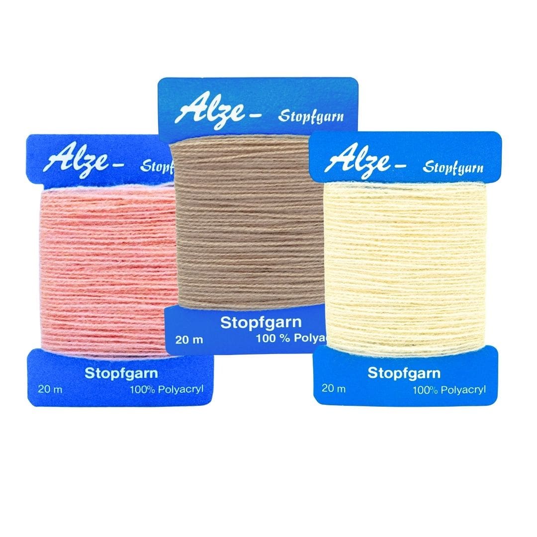 Trimz Darning Wool Bundle - Soft Blush - Pink, Cream, Ecru