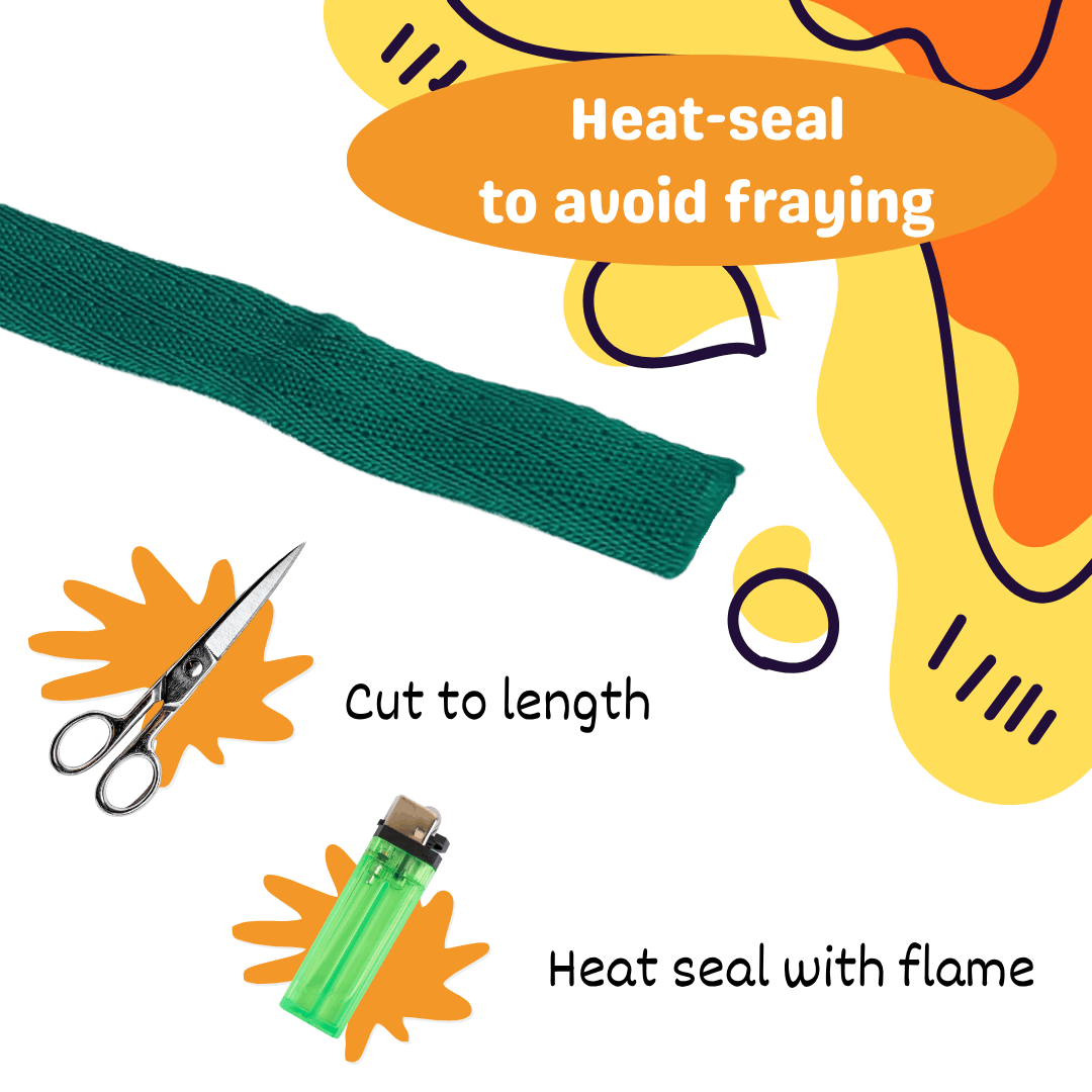 Polypropylene Herringbone Webbing Heat Sealing